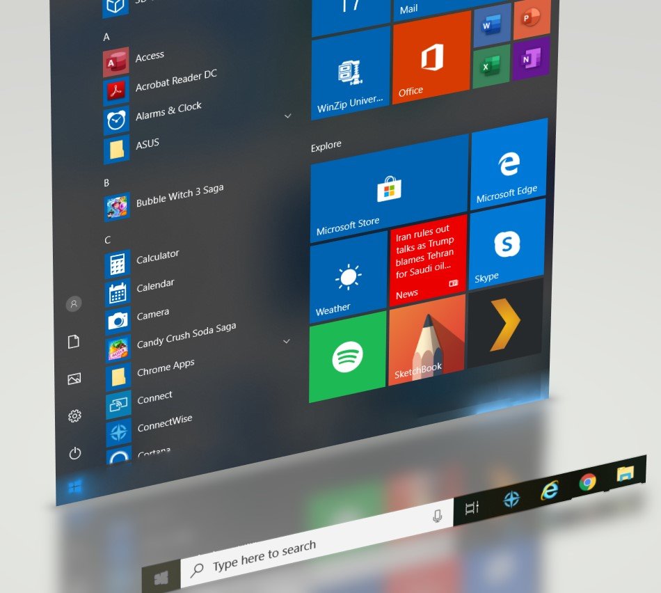 Windows 10 3D