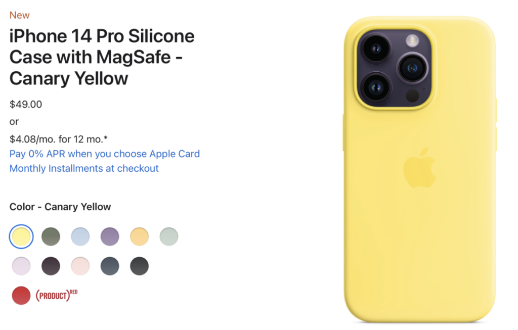 a new yellow iphone 14 and iphone 14 plus is here
