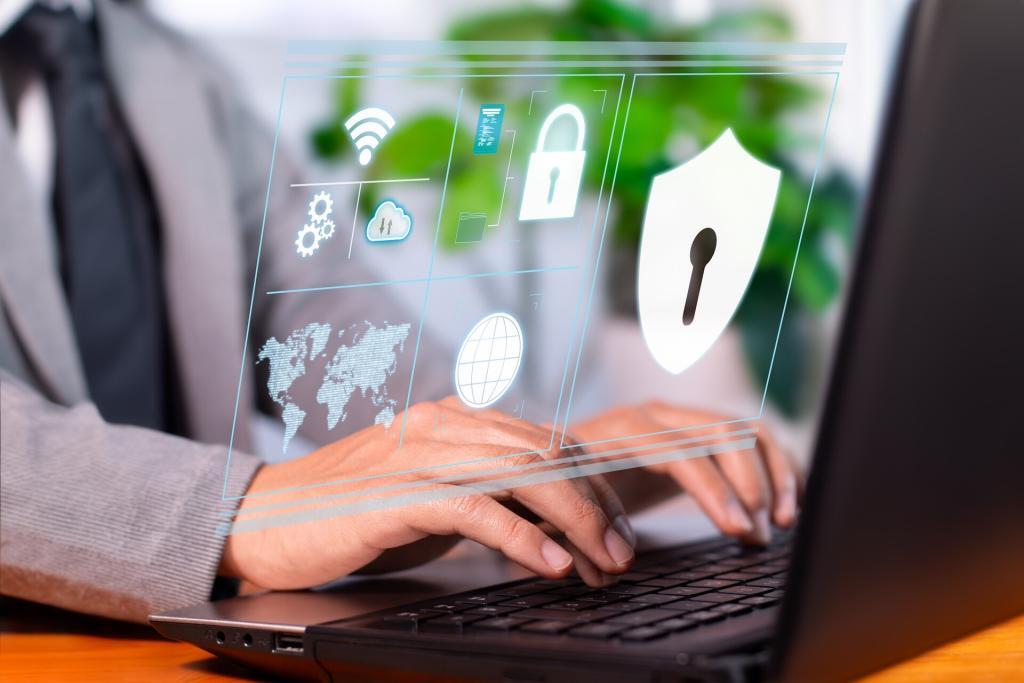 cybersecurity concept system administrator