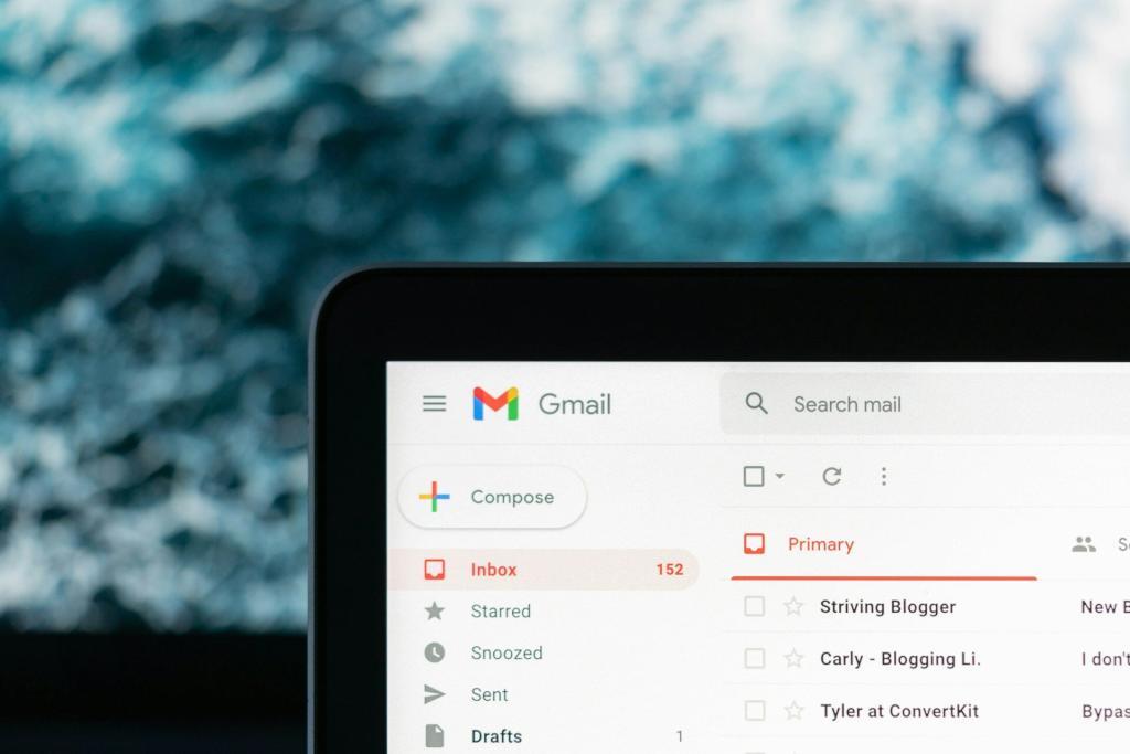 Employee Identifying a Phishing Email on Computer Screen